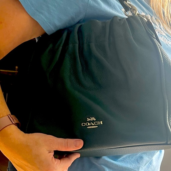 Coach Bags Hunter Green Coach Purse Poshmark